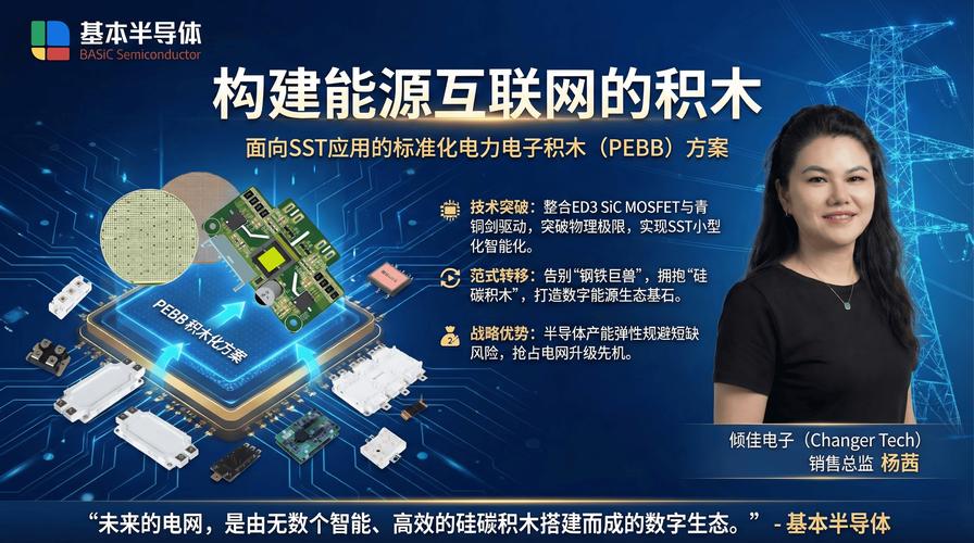 基本半导体SST固态变压器SiC模块电力电子积木PEBB方案在变压器断供及电力电子模块中的应用